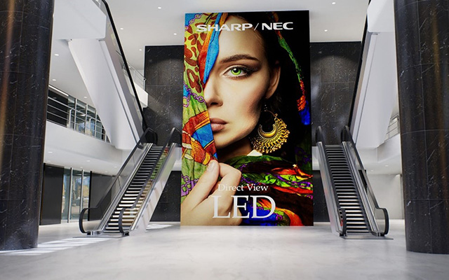 8K LED Large Format Display als Signage-Lösung im Einzelhandel