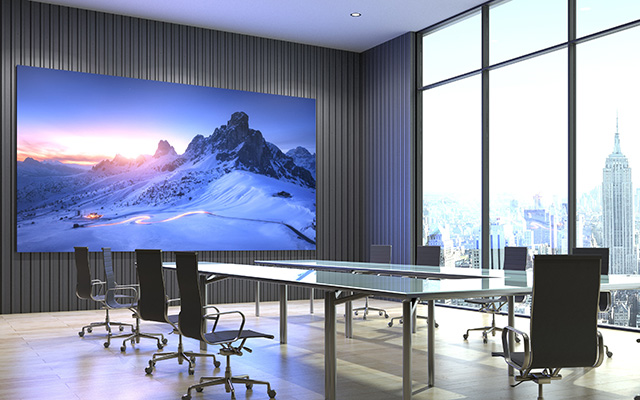 Sharp/NEC LED display meeting room boardroom