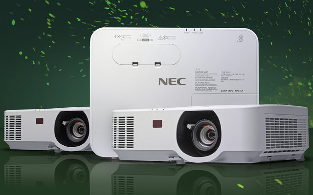 Nouveaux projecteurs NEC P