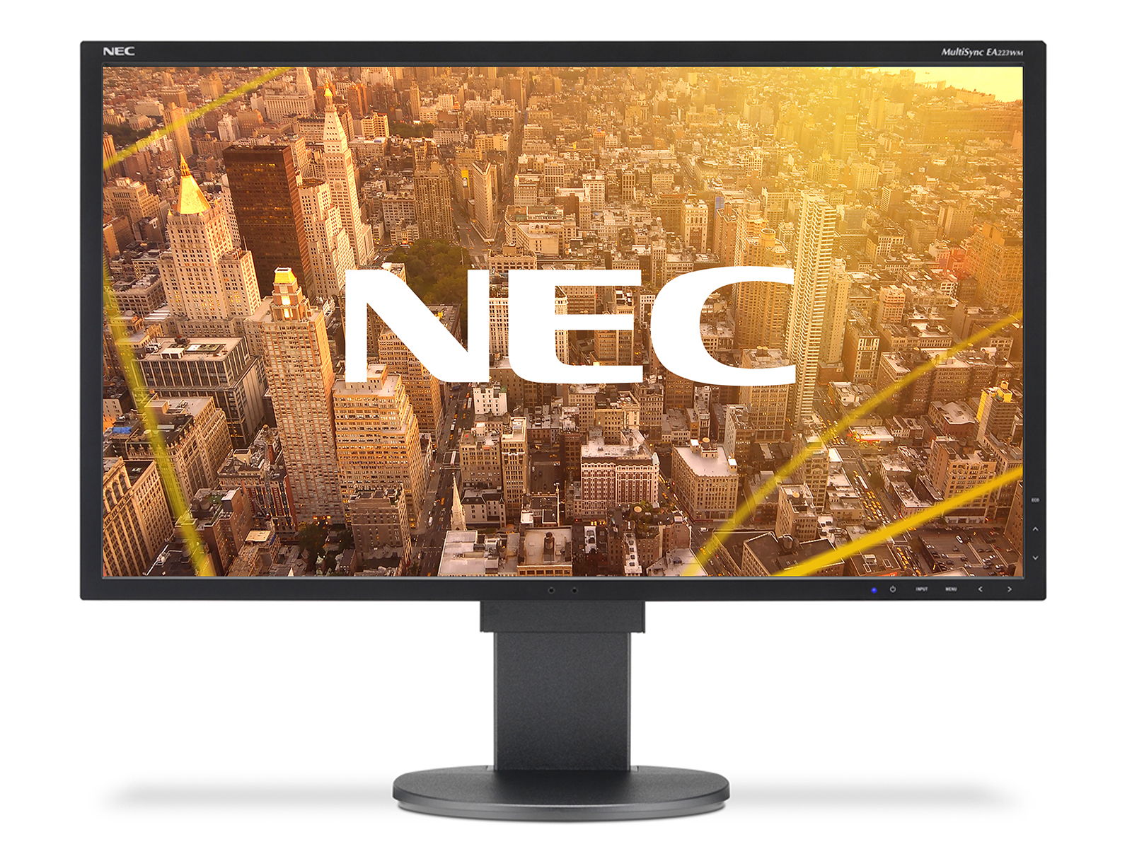 NEC Monitor LCD1570NX-BK with Stand NO  Base Lot of 2 